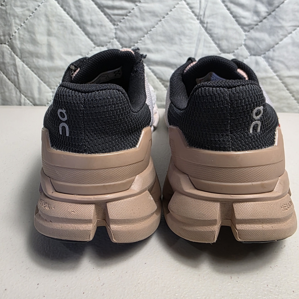 On Cloud Cloudflyer Running Shoes Womens 8.5 Sneakers Glacier Rosebrown - Picture 8 of 11